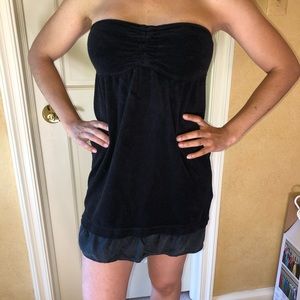 Juicy Couture Velour black dress